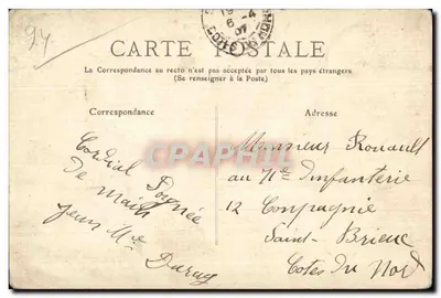 Charenton-Alfort — Vista generale di Charenton — Collezione F. Fleury, n°32 — Verso
