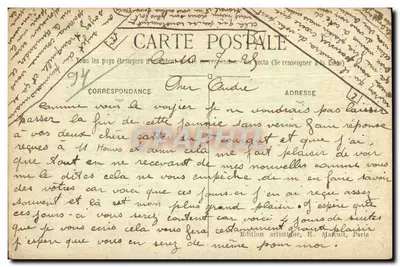 Margens da Marne — Vista artística — E. M. n° 956 — Verso