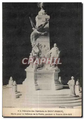Monumento aos Mortos de Saint-Mandé — Guerra 1914-1918 — Foto Yvon