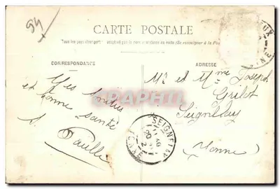 Le Perreux - Brzegi Marne i Wyspa Miłosna — E. Lacioûle, fot. i wyd. Le Perreux — Rewers