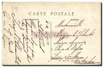Saint-Maurice — Casa de salud - La Chapelle — E. M. — Reverso