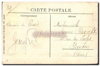 Castelo de Trévise — A grande grama — Simi-Bromure A. Brèger, Paris — Verso