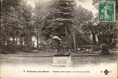 Fontenay-aux-Roses — Château Bouleau — Um Canto do Parque — F.C.C.F. n°9