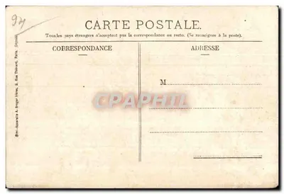 Saint-Mandé - Las Vincennes - Widok z miejsca zwanej 'Champignon' — Pap. parf. E. Carton, 32, Gde. Rue de la République - St-Mandé. — Rewers