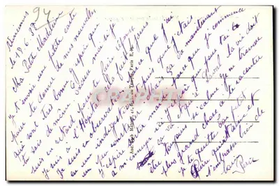 Vincennes — Ogólny widok na Polygone — E. M. n° 4051 — Rewers
