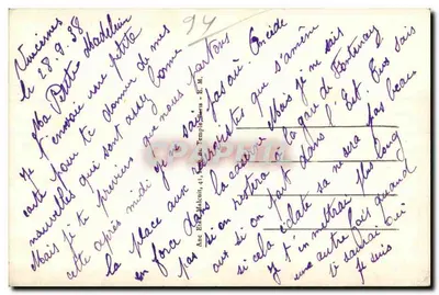 Vincennes — Ogólny widok dzielnicy Artylerii — E.M. n°1182 — Rewers