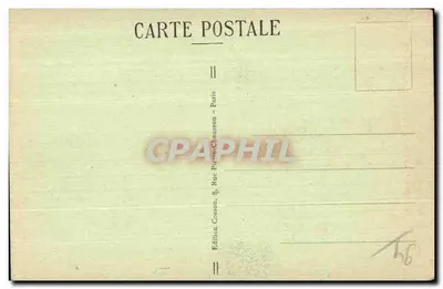 Bois de Vincennes — Lago Daumesnil e o Templo Grego — C.M. — n° 54 — Verso