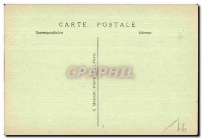 Vincennes — Wejście do Fortu — E.M. n°1036 — Rewers