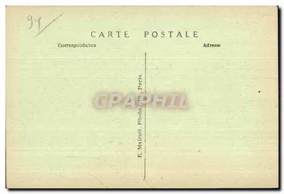 Bois de Vincennes — O ponte das Ilhas — E.M. n°1002 — Verso