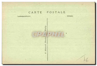 Bois de Vincennes — Lago y Pájaros — E.M. n°1014 — Reverso