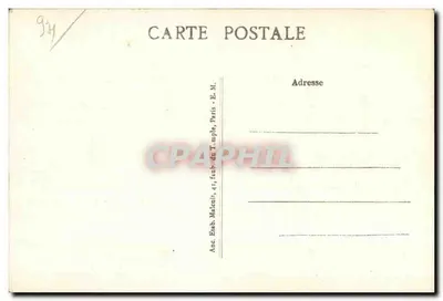 Vincennes — Ogólny widok Poligonu — E.M. n°1051 — Rewers
