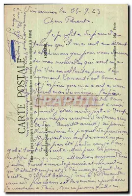 Vincennes — Le Fort — Sortie sur le quartier d'Artillerie — C. M. — n° 82 — Rewers