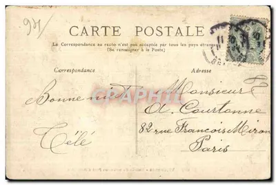 Vincennes — Entrée du nouveau Fort d'Artillerie — Collection F. Fleury, n° 683 — Achterkant