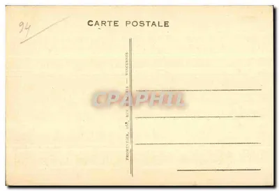 Vincennes - A torre de defesa — editor Promentier, 162, rue de Paris — Verso