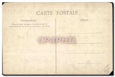 Vincennes — Binnenkant van de Westpoort — C. L. C. — Achterkant