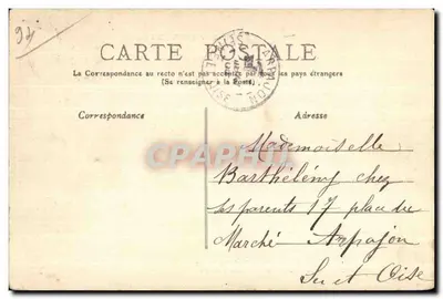 Pavillon dei Boschi e Foreste — Intorno a Parigi — n° 431 — Verso