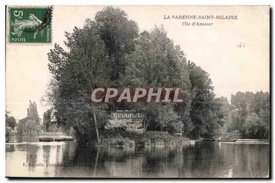 La Varenne-Saint-Hilaire — La Isla del Amor — E. Pagolle, fotógrafo