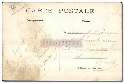 La Varenne — Brzegi Marne i wyspy — E.M. — nr 1413 — Rewers