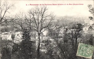 Panorama de La Varenne Saint-Hilaire y del Bas Chenevières — Editor no visible, n° de serie 2