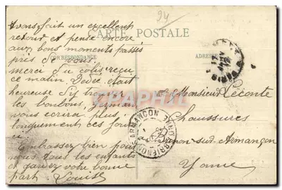 Champigny - Los bordes del Yonne — Colección Hédier, Champigny — Reverso