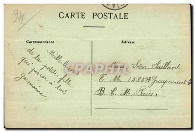 I Belli Luoghi della Marna — Da LA VARENNE a CHAMPIGNY — Il Ponte della Ferrovia — F. Fleury, foto-imp-édit., Parigi, n°75 — Verso