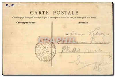 Champigny-sur-Marne — A Coluna do Monumento 1870-71, onde repousam 3.500 Franceses e 800 Alemães — editor não visível — Verso