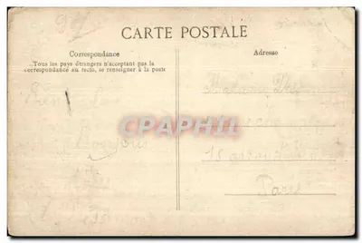 Limeil-Brévannes — Castillo de Brévannes — Editor F.D. n°18 — Reverso