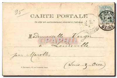 Enghien-les-Bains (S.-et-O.) — Algemene uitzicht van het Chineesse kiosk en het Casino — F. Pouyebat, n°19 — Achterkant