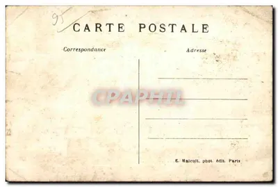 Enghien-les-Bains — Kasyno, fasada i wejście na avenue de Ceinture — E. Maicault, fot. wyd. Paryż, nr 2729 — Rewers