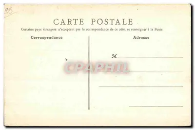 Enghien-les-Bains (S.-et-O.) - Jardim do Casino — B. Fr., Paris, n°14 — Verso