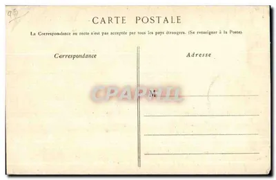Enghien-les-Bains - O Casino - A Escada Rustica - G. I. — Verso
