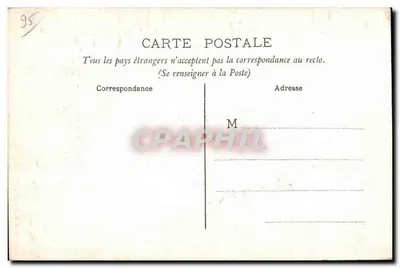 ASNIÈRES-sur-Oise — Ruines de l'Abbaye de Royaumont n° 2 — Éditeur de l'Épicierie, Louvain-Villars, 1 R. Paris — Verso