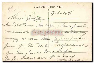 Ochichy-sous-Bois — Pielgrzymka na N. D. Aniołów i Cud N. D. Aniołów — Wydawca nieodczytelny — Rewers