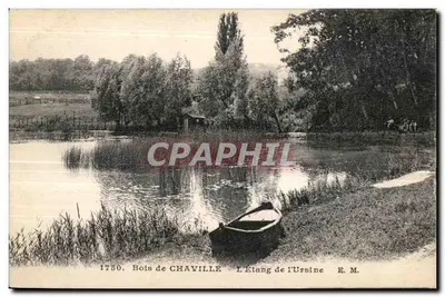 Bois de CHAVILLE — O Lago da Ursine — E.M. n°1750