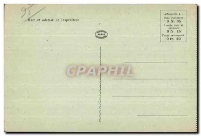 Abbatia Hériaux — Luzarches (S.-et-O.) — La Bourse — Rewers