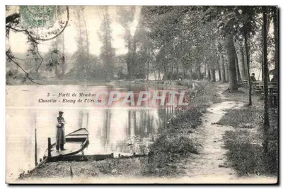 Floresta de Meudon — Lago da Ursine — A. Bourdier, imp.-édit., Versailles