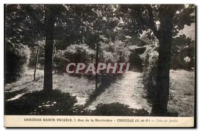 Ermitério de Santa Térèsa, 7 Rue de la Martinière — Chaville (S.-et-O.) — Canto do Jardim