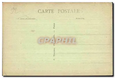 Las CHAVILLE — Dąb Misionarzy — E.M. nr 3037 — Rewers