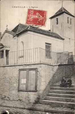 Chaville — A Igreja — Editor não visível, número de série não legível