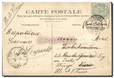 Chaville — O Lago das Caranguejas — D.W.D. n°18 — Verso
