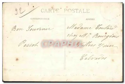 Billancourt — Monumento a Marcel Renault — n° 50 — Verso