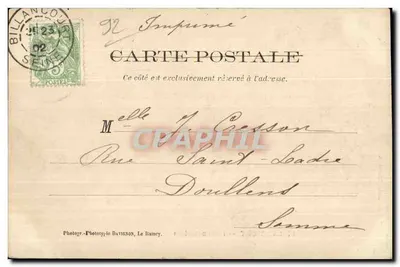 BILLANCOURT — Sanatorium — Pap. Borcourret, Bilancourt — Rewers