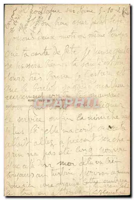 बूलोन-सूर-सीन - सीन के किनारे और मॉंट-वैलेरियन - ई.एम. संख्या 1632 — पीछे