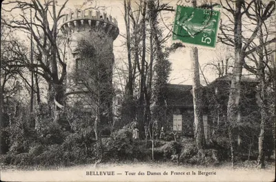 BELLEVUE — Torre das Damas da França e a Bergeries — Edição Guillerme