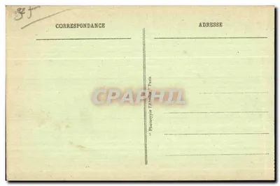 Pontoise — Brzegi rzeki Oise — Phototypie l'Asaille Paryż — Rewers