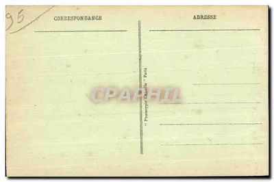 Pontoise — Panoramiczny widok na Île — Phototype L’Aubelle, Paryż, nr 46 — Rewers