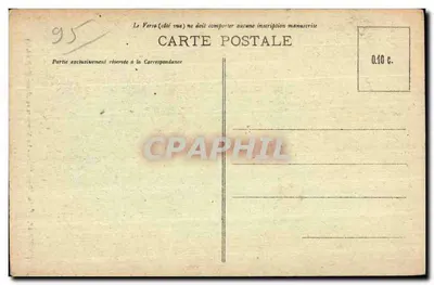 Pontoise — Katedra Notre-Dame — Matka Boska z Pontoise (XII wiek) — Rewers