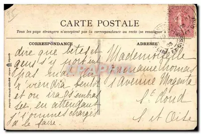 We komen van Pontoise — Parijs — Séyès, Edit. Pontoise — Achterkant