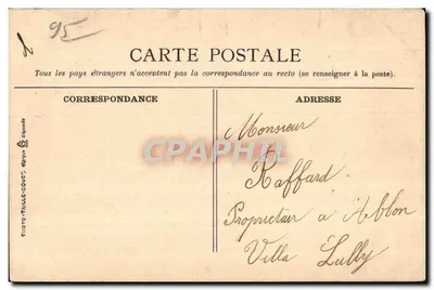 Arriviamo da Pontoise — Sényès, Edit. Pontoise — Verso