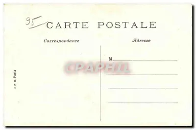 Montmorency — Chiesa di San Martino del XVI secolo — Librairie Montmorency - Edizione riservata — Verso